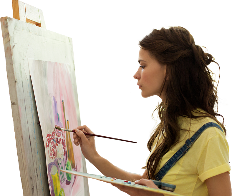 Fine Arts student