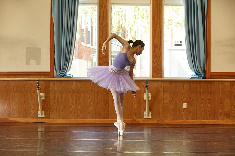 A dancing girl